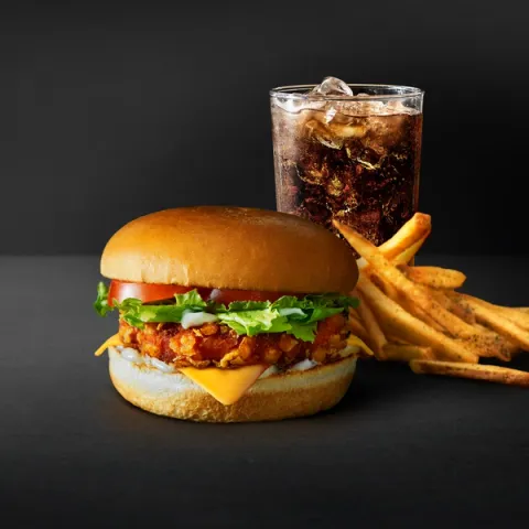 Crispy Chicken Cheese Menu — Sunset Boulevard
