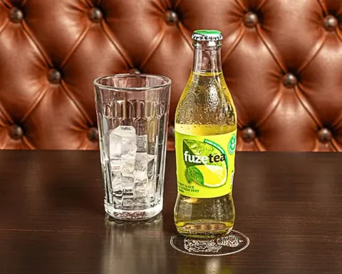 Fuze Tea Menthe Citron vert (25cl) — Au Bureau