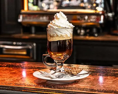 Irish coffee (14cl) — Au Bureau