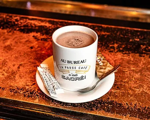 Chocolat chaud — Au Bureau