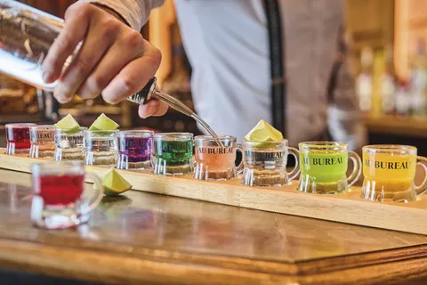 Le mètre de 10 shots Au Bureau (10x2cl) — Au Bureau