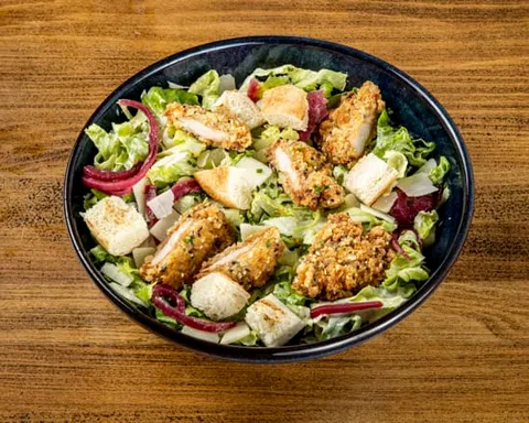 Caesar crispy chicken — Au Bureau