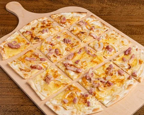 Flam' gratinée — Au Bureau