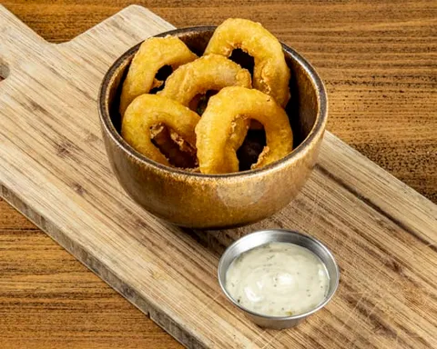Beignets de calamar à la romaine — Au Bureau
