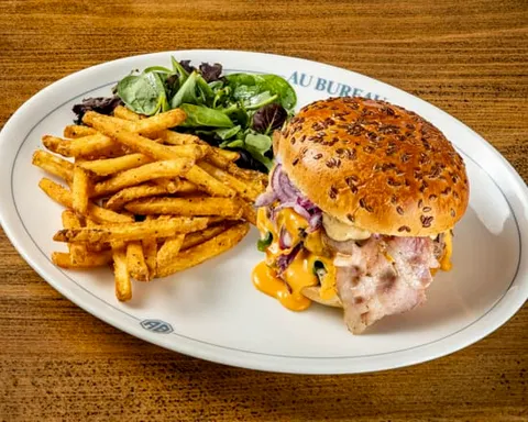 Original Au Bureau Burger — Au Bureau