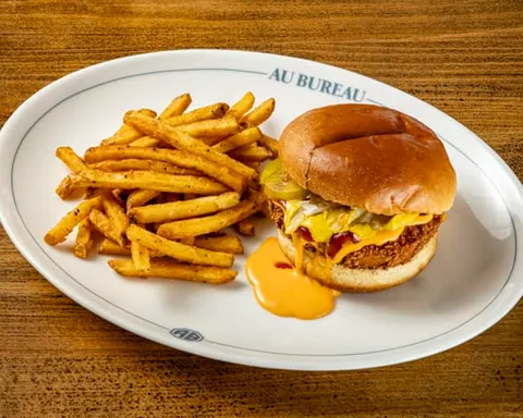 cheeseburger veggie — Au Bureau