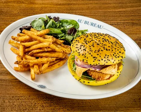 Tandoori burger veggie — Au Bureau