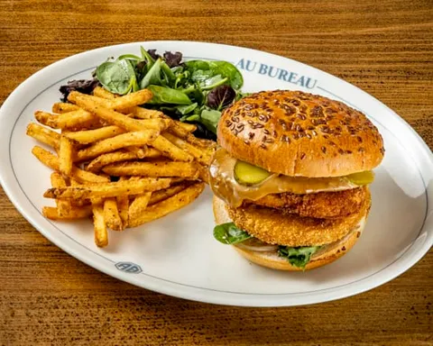 Smoky burger veggie — Au Bureau