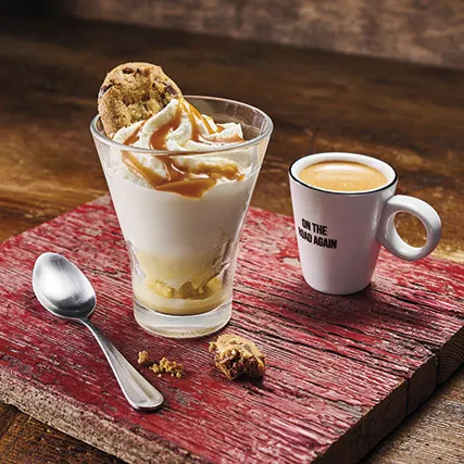 Coupe vanille cookie caramel — Buffalo Grill
