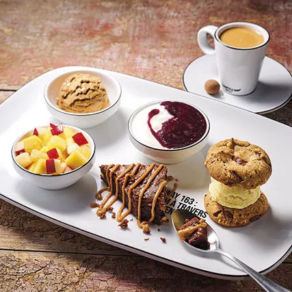 Super café gourmand (ou thé) — Buffalo Grill