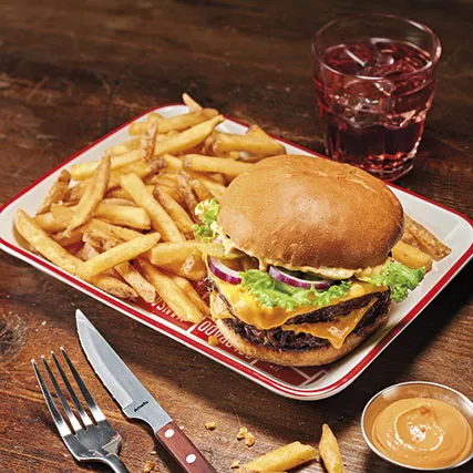Double cheeseburger — Buffalo Grill