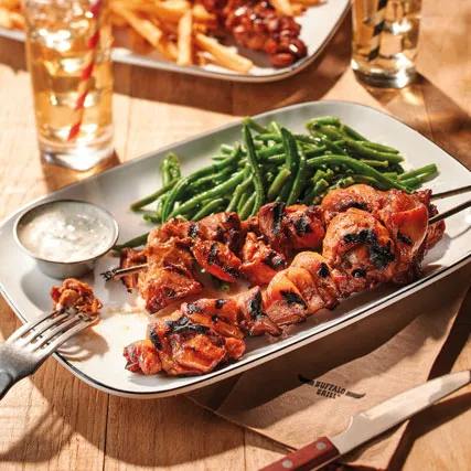 Double brochette de poulet louisiane — Buffalo Grill