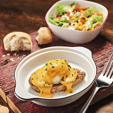 Œuf poché au cheddar — Buffalo Grill