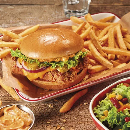 Spicy chicken burger — Buffalo Grill