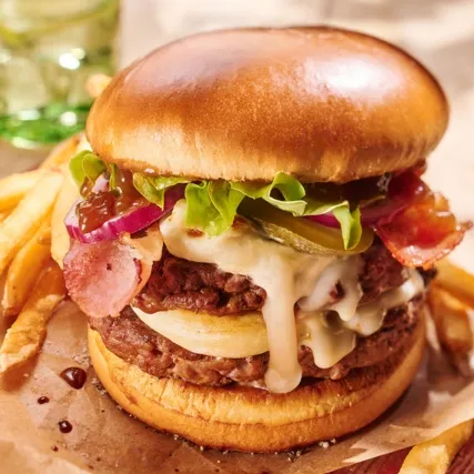 Double burger chèvre — Buffalo Grill