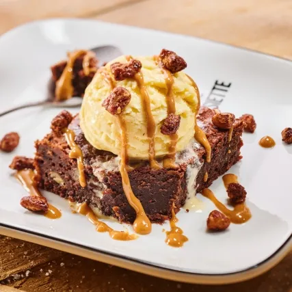 Leslie's brownie — Buffalo Grill