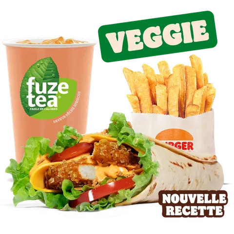 Wrap Veggie Chicken Louisiane — Burger King