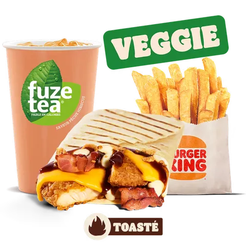 Tortilla Veggie Cheese & Bacon — Burger King