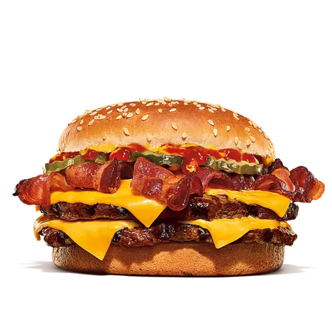 Double Cheese Bacon XXL — Burger King
