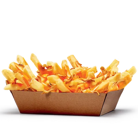 King Fries Cheddar & Crispy Onions — Burger King