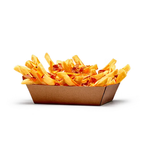 King Fries Cheddar & Bacon — Burger King