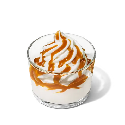 Mini King Sundae Caramel — Burger King