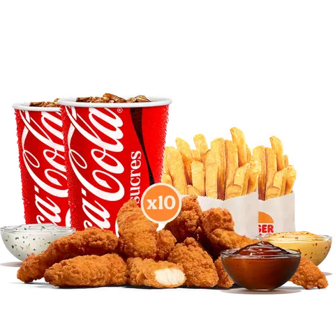 Menu Krispper Tenders x10 — Burger King