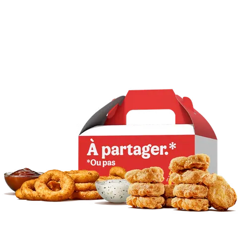 Kingbox 10 Onion Rings + 10 King Nuggets® — Burger King