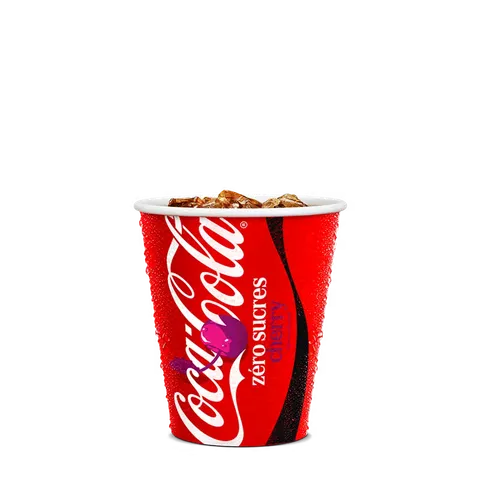 Coca-Cola® Cherry Zéro Sucres (25cl) — Burger King