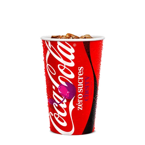Coca-Cola® Cherry Zéro Sucres (40cl) — Burger King