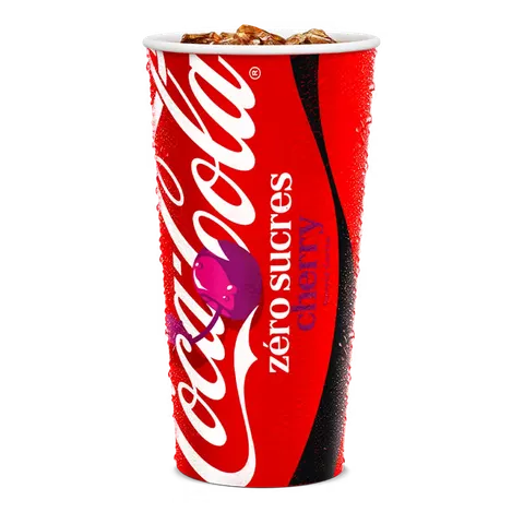Coca-Cola® Cherry Zéro Sucres (50cl) — Burger King