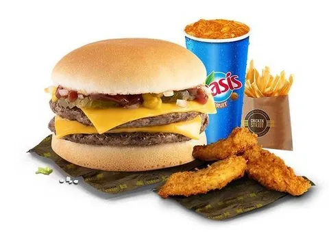 Menu Xtra Double Cheese — Chicken Street