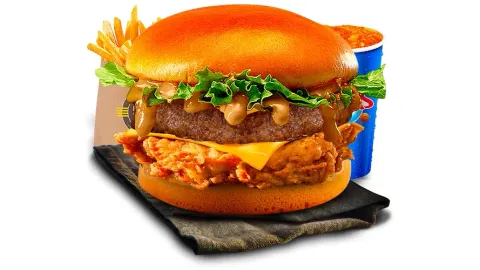 Menu Burger Dynamite — Chicken Street