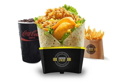 Menu Wrap Monster — Chicken Street