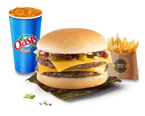 Menu Double Cheese — Chicken Street