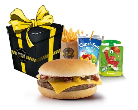 Menu Enfant Cheese Burger — Chicken Street