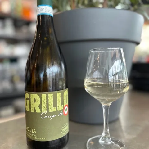 Grillo DOC - Sicile verre 15 cl (blanc) Coup de <3 — Del Arte