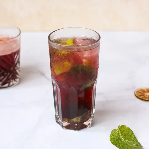 Virgin Mojito cerise (sans alcool) — Del Arte