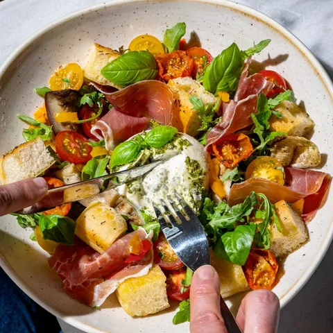 Burrata e Parma — Del Arte