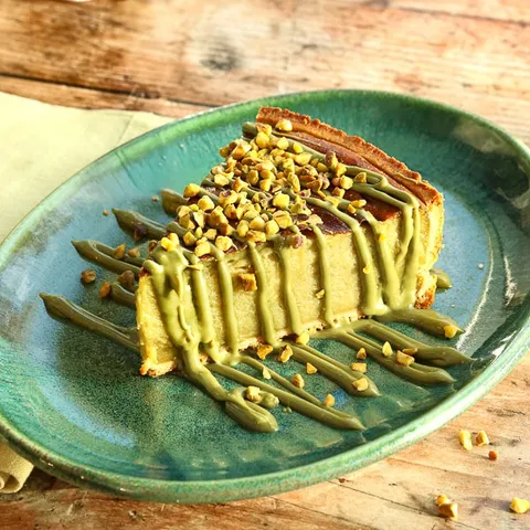Flan pistache — Del Arte