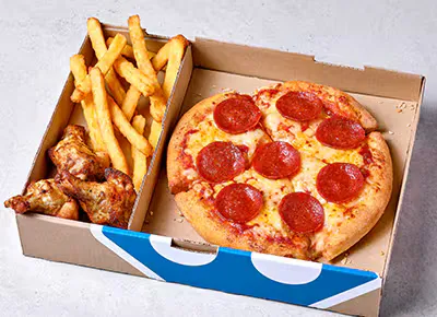 Pizza Originale Pepperoni + 2 accompagnements — Domino's Pizza