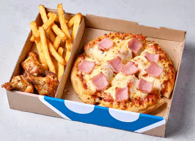 Pizza Classique Jambon + 2 accompagnements — Domino's Pizza