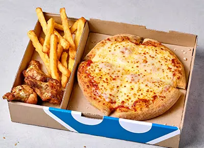 Pizza Margherita + 2 accompagnements — Domino's Pizza