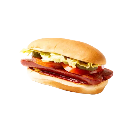 Hot dog au boeuf — Five Guys