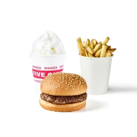 Menu Enfant Hamburger avec Mini-Shake — Five Guys