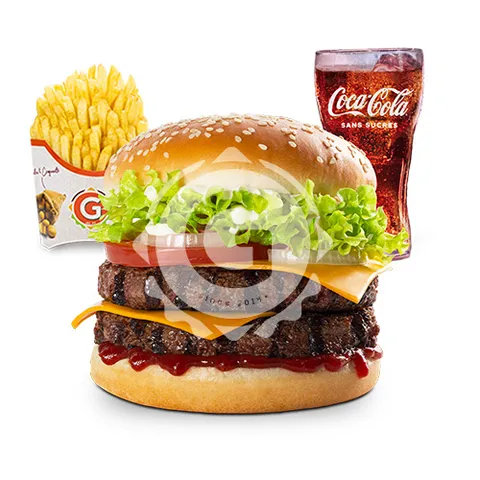 Menu Double Grill — G La Dalle