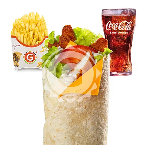 Menu Wrap Tenders — G La Dalle