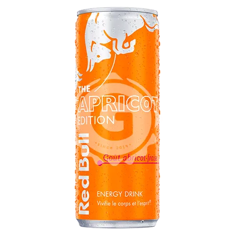 Red bull Apricot edition — G La Dalle