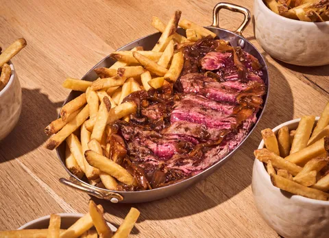 Bavette d’aloyau à l'échalote — Hippopotamus