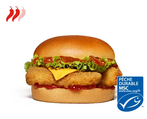 Crispy Burger Fish Spicy — KFC